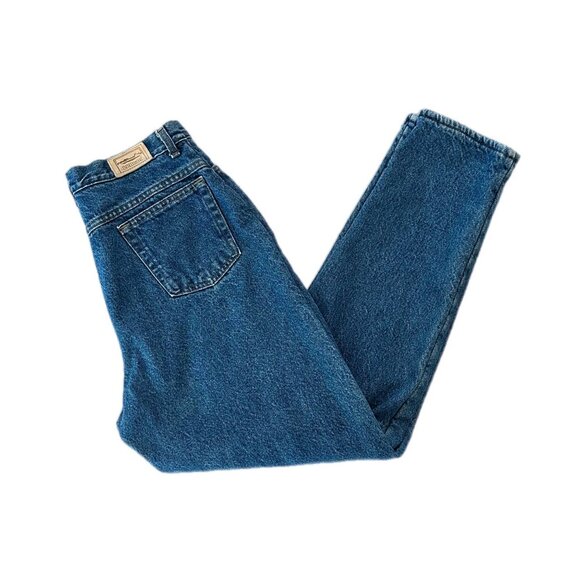 Vintage L.L. Bean Double L Flannel-Lined Jeans –  31" waist Made in USA - Picture 1 of 7